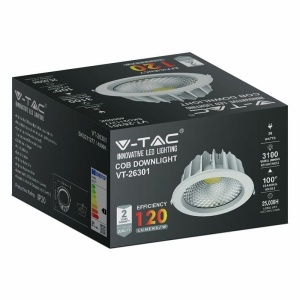SPOT LED COB INCORPORABIL 30W 4500K ALB NEUTRU - Img 14