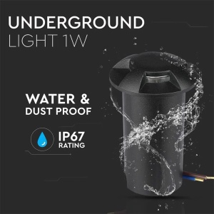 SPOT LED STEPLIGHT 1W 6400K ALB RECE - Img 8