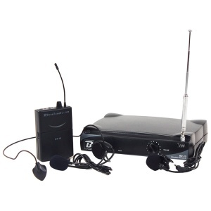 STATIE 1 MICROFON VHF lavaliera WIRELESS - Img 2