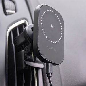 SUPORT TELEFON MAGNETIC CU INCARCARE WIRELESS 15W PRINDERE VENTILATIE - Img 7