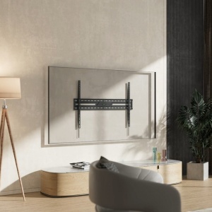 Suport TV fix de perete GoGEN Slim XL GOGTVWMSFIXXL, 37"-86" (94-218 cm), VESA, maxim 60 kg, profil slim, metal, negru - Img 7