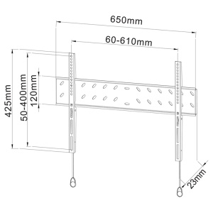 SUPORT TV UNIVERSAL 40-65 INCH STELL - Img 7