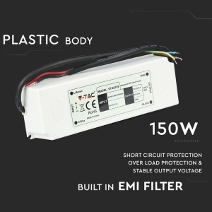SURSA ALIMENTARE BANDA LED 12V 12.5A 150W IP67 - Img 7