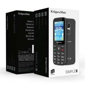 TELEFON GSM SENIORI 2G BUTON SOS KRUGER&MATZ - Img 8