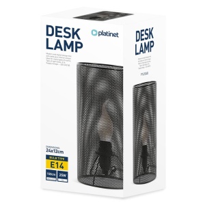 VEIOZA 25 W E14 METAL NEGRU PLATINET - Img 3