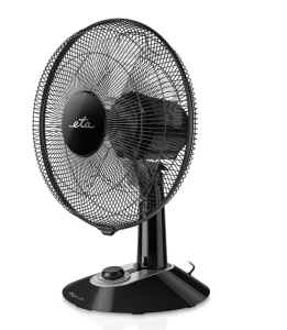 Ventilator de masa ETA Zefir 1607 90010, 45W, 30 cm, 5 palete, 4 moduri de suflare a aerului, oscilatie, negru - Img 3