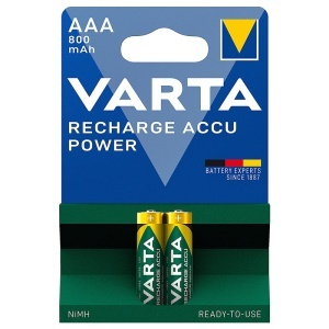 ACUMULATORI AAA 800MAH BLISTER 2 BUC VARTA - Img 2