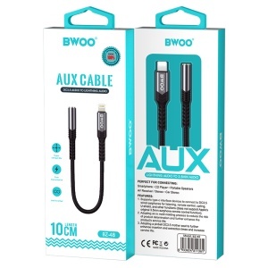 ADAPTOR AUDIO LIGHTNING - JACK 3.5MM - NEGRU - Img 7