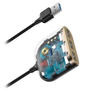 ADAPTOR USB HUB 3.0 4 PORTURI BASEUS - Img 6