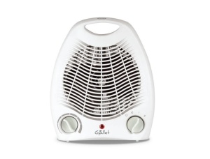 Aeroterma Gallet H 500, 2 niveluri de putere 1000 W/2000 W, termostat, alb - Img 2