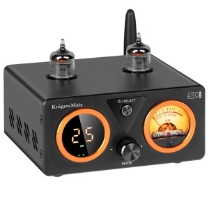AMPLIFICATOR STEREO LAMPI 2X100W A80 PRO KRUGER&MATZ - Img 3