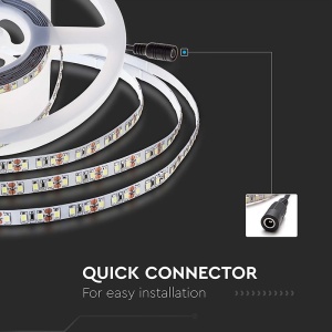BANDA LED SM2835 24V 168LED/M 4000K IP20 5M - Img 8