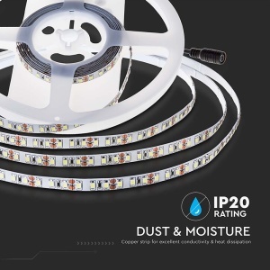 BANDA LED SMD2835 120LED/M 24V 6500K IP20 10M - Img 5