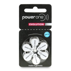 BATERII AUDITIVE POWER ONE EVOLUTION P675 BL 6 VARTA - Img 2