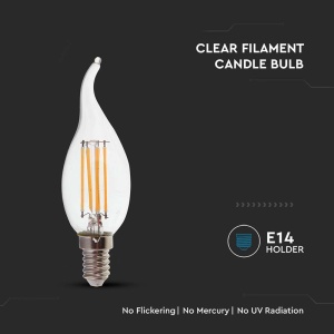 BEC LED FILAMENT E14 4W 6500K - Img 5