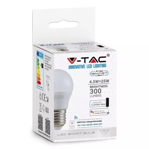 BEC LED SMART E27 G45 4.5W RGB ALB CALD SI RECE - Img 5