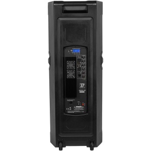 BOXA ACTIVA 250W RMS 2X15"/38CM + TWEETER 1.75" CU BT/USB/SD/FM - Img 9