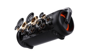 Boxa portabila cu Bluetooth GoGEN HANDEE BPS 440, 60W, acumulator Li-Ion 7.4 V/4800 mAh, efecte LED, IPX5, TWS, negru - Img 2