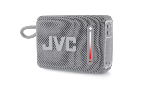 Boxa portabila JVC XS-E114G, 5W, radio FM, Bluetooth, IPX6, Litiu-ion 3,7 V / 2000 mAh, gri - Img 4