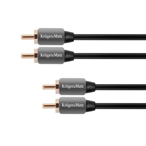 CABLU 2RCA-2RCA 1.0M KRUGER&MATZ - Img 2