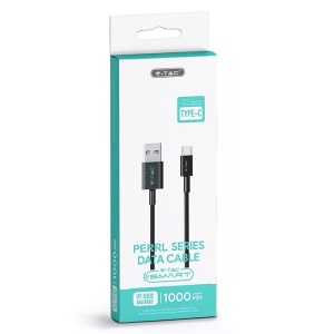 CABLU TIP C 1M PEARL EDITON - NEGRU - Img 4