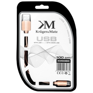 CABLU USB - MICRO USB 1M KRUGER&MATZ - Img 4