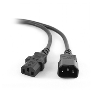 CABLU VDE EXTENSIE ALIMENTARE PC 1.8M GEMBIRD - Img 1