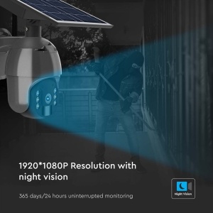 CAMERA HD SOLARA SMART WIFI - NEGRU - Img 12