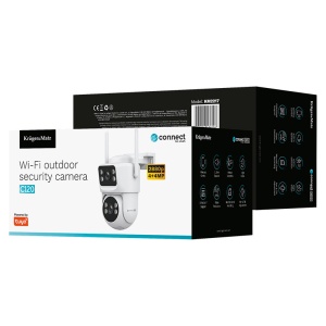 CAMERA WIFI CONNECT C120 4+4MPX TUYA KRUGER&MATZ - Img 14