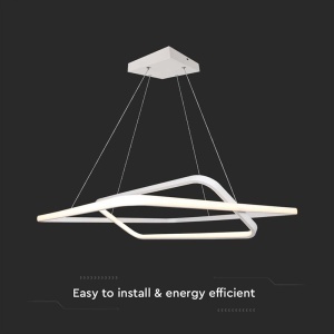 CANDELABRU LED DIMABIL 50W 4000K 60X60X120CM - ALB - Img 4