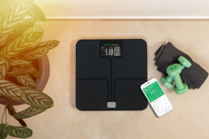 Cantar Smart ETA Vital Trainer 7780 90000, 180 Kg, Bluetooth, Sticla securizata 6 mm, negru - Img 7