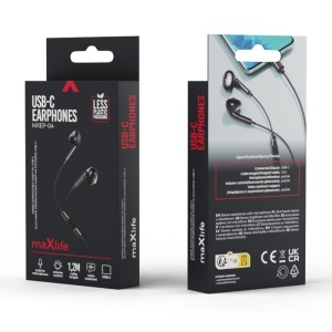 CASCA STEREO MUFA USB-C 1.2M - NEGRU - Img 4