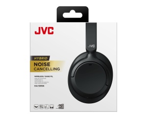Casti Premium On Ear JVC HA-S95N-B-U, Wireless, Bluetooth, Hybrid Noise cancelling, Autonomie pana la 35 ore, Microfon, Negru - Img 5