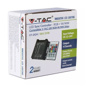 CONTROLLER BANDA LED CU DIMMER 12V/24V - Img 6