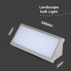 CORP ILUMINAT LED 12W IP65 3000K ALB CALD - Img 6