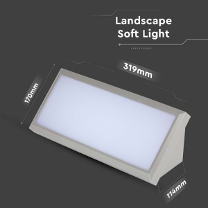 CORP ILUMINAT LED 20W IP65 6400K ALB RECE - Img 5