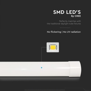 CORP ILUMINAT LED 50W 150CM 6500K ALB RECE, CIP CREE - Img 7