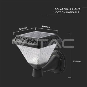 CORP ILUMINAT LED CU INCARCARE SOLARA 0.8W 3IN1 IP44 - NEGRU - Img 7