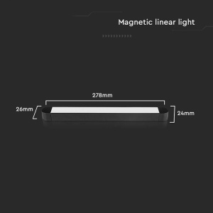 CORP LED MAGNETIC 14W 4000K - NEGRU - Img 6