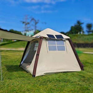 CORT CAMPING SOLAR 52W 2000MAH 2-3 PERSOANE - Img 5