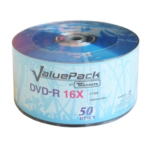 DVD-R 4.7GB 16X SET 50 BUC TRAXDATA - Img 2