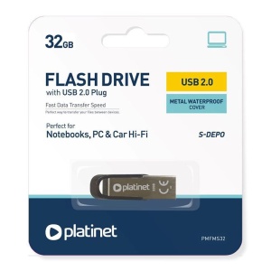 FLASH DRIVE USB S-DEPO 32GB PLATINET - Img 3