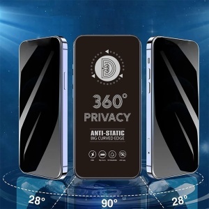 FOLIE STICLA PRIVACY 360 PENTRU IPHONE 17 PRO MAX - Img 4