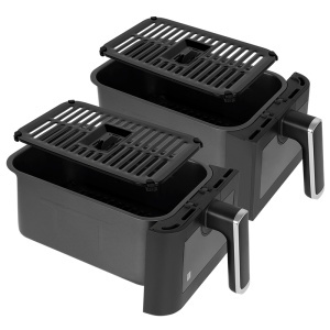 FRITEUZA DUBLA AIRFRYER 8L 2700W TEESA AIR FRYER DUAL - Img 7