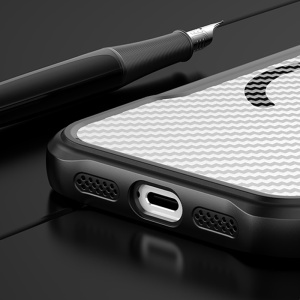 HUSA PROTECTIE CARBON DEFENDER MAG IPHONE 17 PRO MAX 6.9" - NEGRU - Img 8