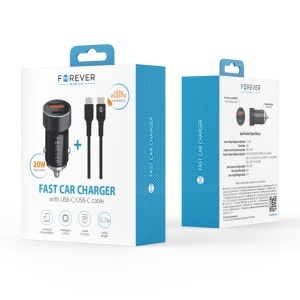 INCARCATOR AUTO PD 1 X USB-C 20W SI 1 X USB + CABLU USB-C 60W - Img 7