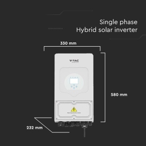 INVERTOR SOLAR 6KW HYBRID ON GRID/OFF GRID MONOFAZAT - Img 6