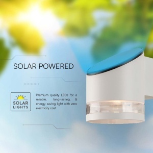 LAMPA LED CU INCARCARE SOLARA 1W IP54 3000K - ALB - Img 8