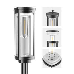 LAMPA LED GRADINA CU INCARCARE SOLARA 3000K IP44 - Img 4