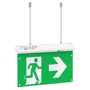 LAMPA LED IESIRE DE URGENTA 2.5W 6000K ALB RECE - Img 8